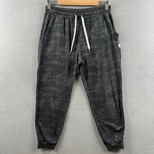 Vuori Performance Jogger Pants Women s Medium Black Gray Camouflage Sweatpants