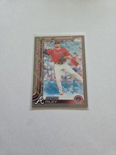 2025 Topps Holiday - Austin Riley #H86 Holiday Silver Glitter