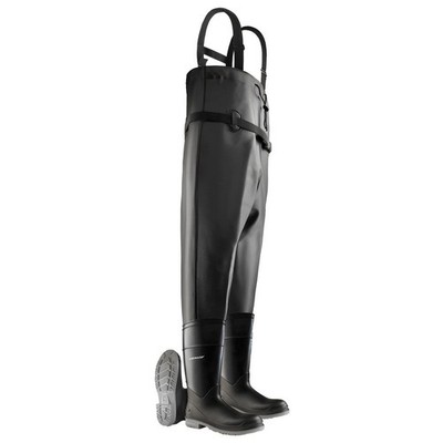 Dunlop Protective Footwear Hip & Chest High-Leg Wader Boots Size 6 86067