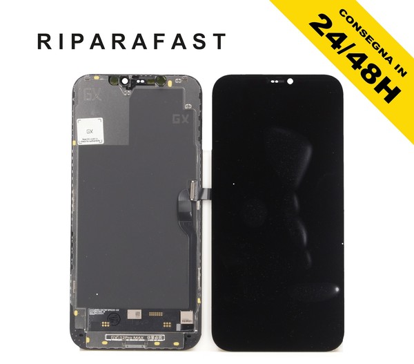 Display FüR Apple Iphone 12 Pro Max Soft Lcd Oled Touch Glas Gx Original-image