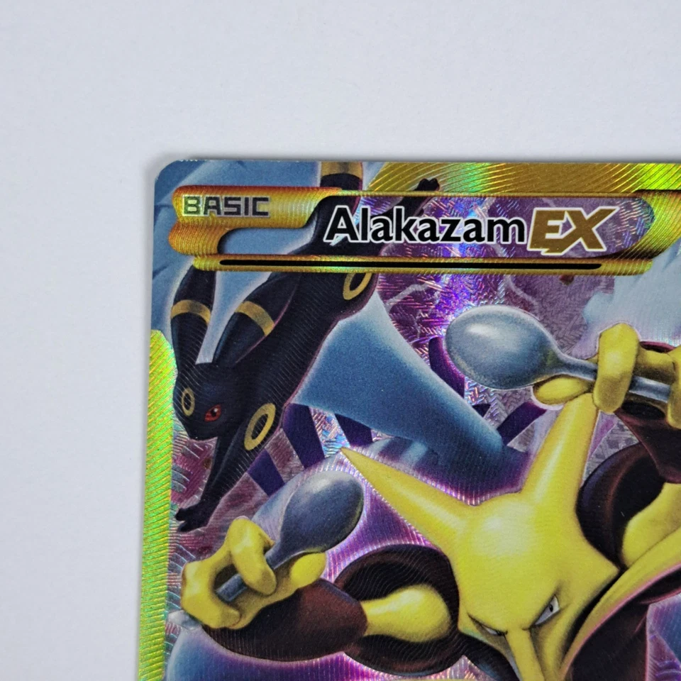 Alakazam EX Fates Collide 125/124 Full Art Holo Secret Rare - Image 3 of 4