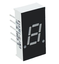 5 x Red 0.30" 1 Digit 7 Seven Segment Display Anode LED