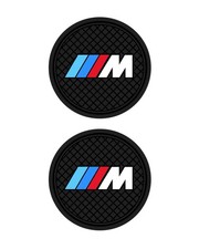 Bmw M Cup Holder Coasters - 2 Pack Silicone Car Coasters For Bmw M2 M3 M4 M5
