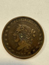 1837 Hard Times Token Millions For Defense Not One Cent For Tribute 