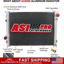 3 Row Aluminum Radiator FOR Dodge Charger Challenger/Chrysler 300 2009-2015