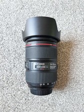 Canon EF Mount 24-105mm f/4L IS II USM Zoom Lens & Hood & UV Filter