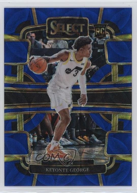 2023-24 Panini Select Concourse Blue Scope Prizm 111/249 Keyonte George #75 0v2h