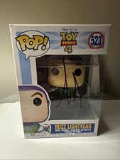 Tim Allen Autographed Buzz Lightyear Funko Pop #523 Toy Story 4 Signed