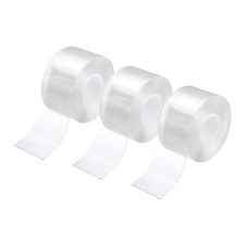 3 Roll Clear Edge Protector Strip, 2 in x 32.8 ft Table Edge Protector