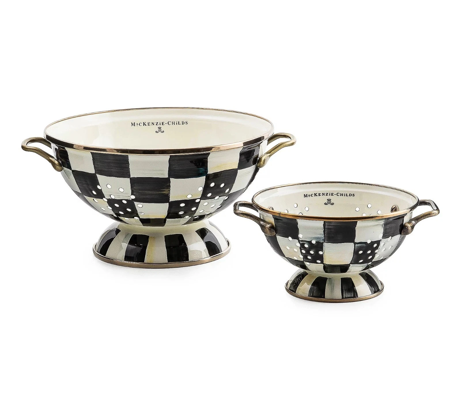 MacKenzie - Childs Set of 2 Colanders
Opens in a new window or tab