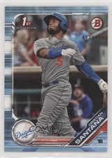 2019 Bowman Prospects Sky Blue 492/499 Cristian Santana #BP-134 z6b