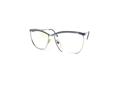 Gestell für Optische Brille Frau Metall Made IN Italy Großartig safilo Elasta