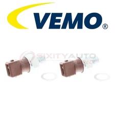 2 pc VEMO Engine Oil Pressure Switch for 1990-1992 BMW 735iL - Change ah