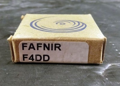 1 NEW FAFNIR F4DD RADIAL DEEP GROOVE BALL BEARING W/ FLANGE NIB/NNB *MAKE OFFER*