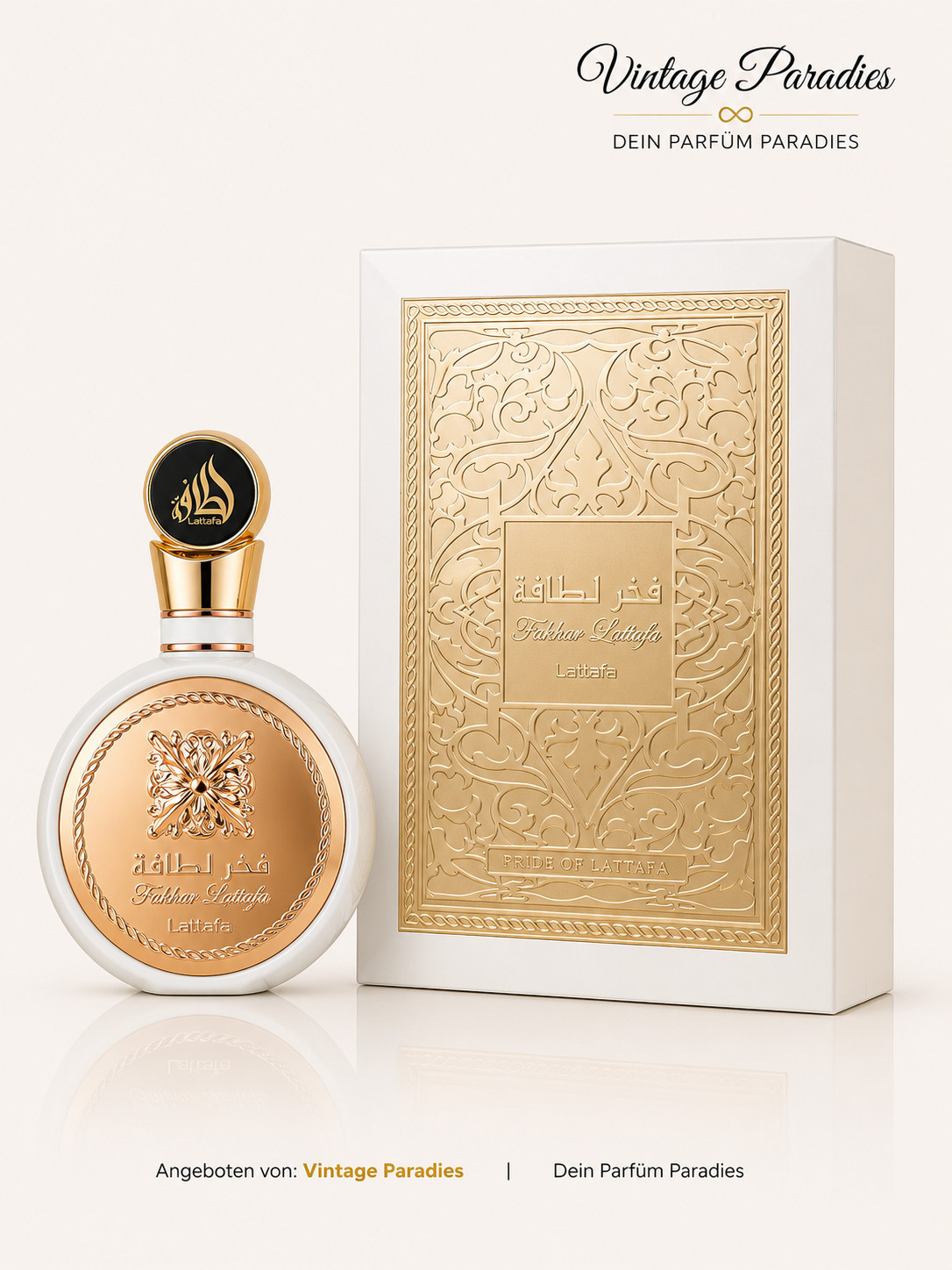 Lattafa Fakhar Rose Eau de Parfum 100ml EDP Damen Parfüm Dubai Duft