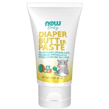 NOW Baby Diaper Butter Paste Free Fragrance Parabens Phthalates Petrolatum 2oz
