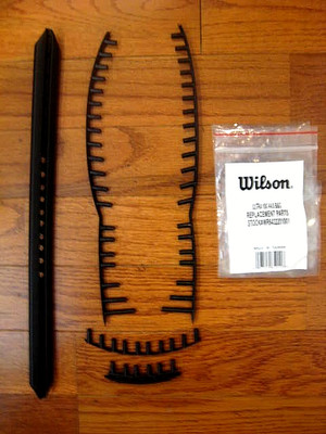 Wilson Ultra 100 V4.0 FRM Racquet Headguard & Grommet Kit-WR8432201001