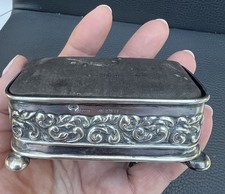 pique aiguilles Argent Massif Birmingham 1919 AEG & S Boîte Ancienne Couture