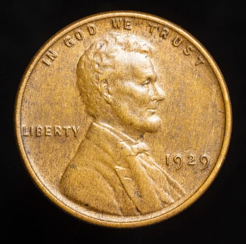 ✅  1929-P Lincoln Wheat Cent Penny AU    "Actual Coin Pictured"    FREE S&H