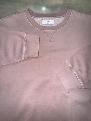  TNA Aritzia Crewneck Sweatshirt Womens Medium Pink Mauve Oversized Cozy