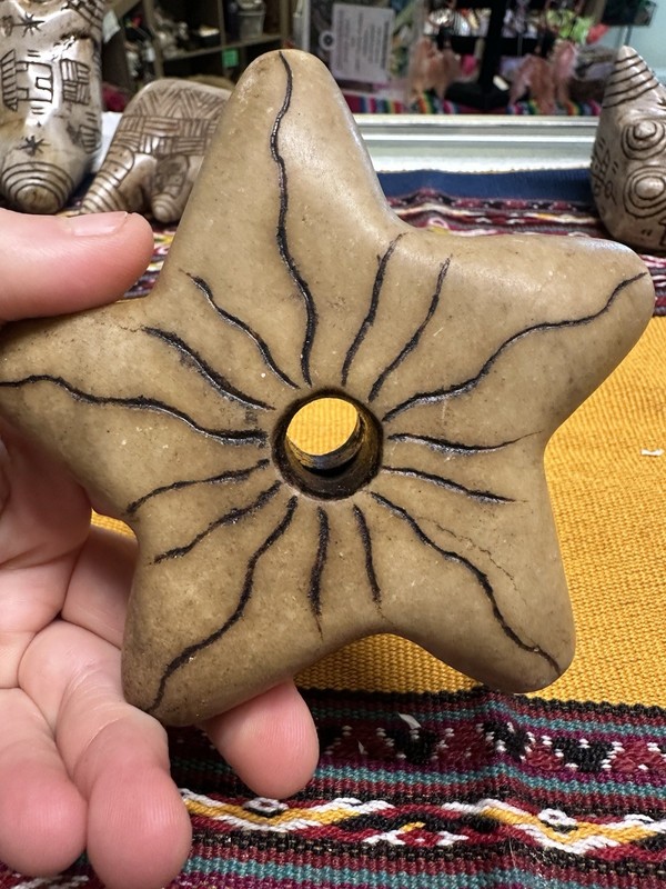 Palo Santo Peruvian Smudge Burner Made From Caliza