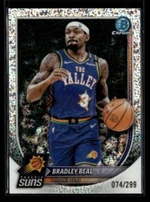 Bradley Beal 2025-26 Bowman Basketball Chrome Speckle Refractor 074/299 [xlv1