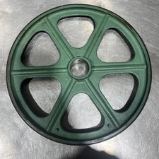 Hard To Find Vintage Powermatic Model 140 14" Band Saw Cast Iron Upper Wheel
