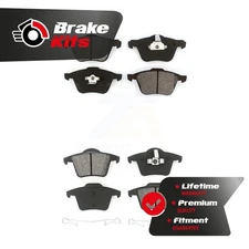 Front Rear Semi-Metallic Brake Pads Kit For 2003-2014 Volvo XC90