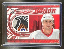 2013 In the Game Motown Madness Patch of Honor Steve Yzerman