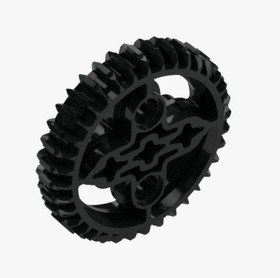 LEGO Technic Gear 36 Tooth Black 32498 4255563 Double Conical Gear