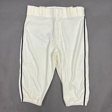 Atlanta Braves Pants Men 33 Cream Ozzie Albies Knickers Team Issue Majestic 2017