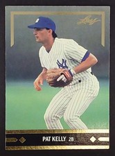 1991 Leaf Baseball Pat Kelly Gold Rookies #BC17 New York Yankees MLB