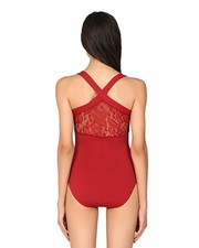 ModLatBal Women's Camisole with Cross Straps Ballet Dance Leotards