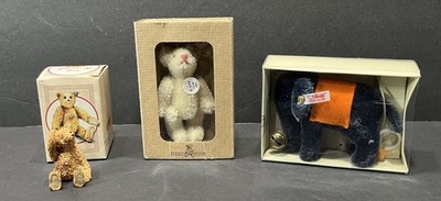 Steiff Forever Friends Bear - Club Gift 2001/2002 Teddy Bear & 2007 Elephant