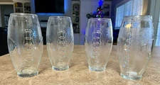 Set of 4 Libbey Football Glasses 23oz New Open Box Tailgate Party 1 Misprint