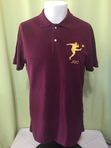 Ralph Lauren Rugby Logo 2004 Men’s Maroon Polo Sh… - image 1