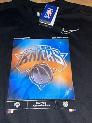 NIKE MENS NEW YORK KNICKS LOOSE FIT T SHIRT SIZE XL NEW WITH NO