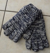 The Children's Place Big Girls' tidal black/white Gloves, size S/M 4-7 years 