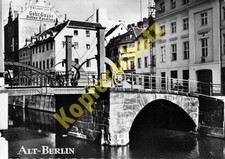 Berlin postcard Spittelmarkt Jungfernbrücke postcard old Berlin reprint