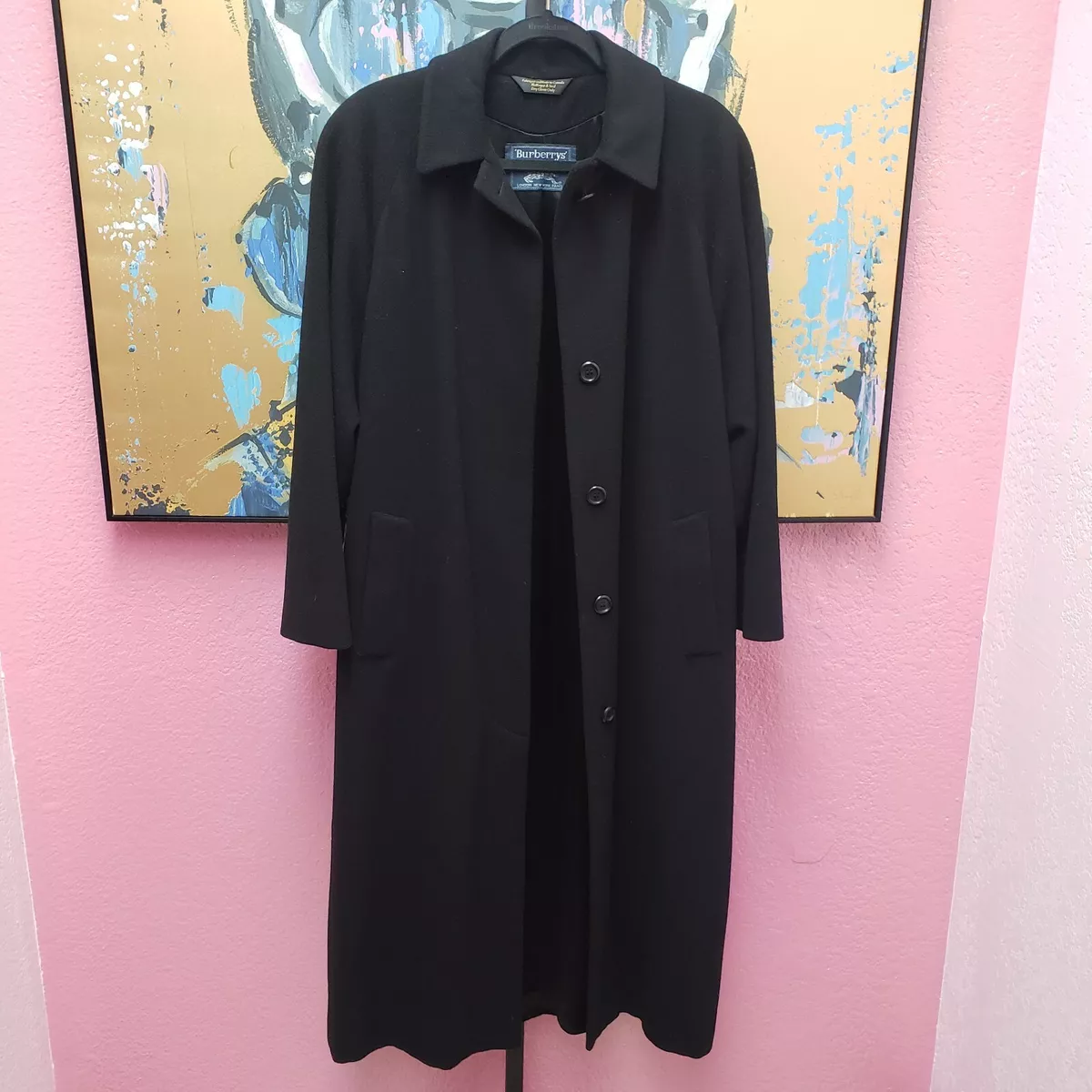 Burberry 100 cashmere best sale coat