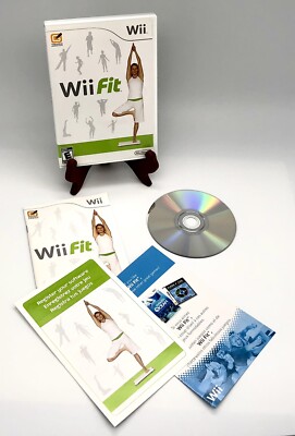 Wii Game: Wii Fit (Case & Manual Included) 45496901073| eBay