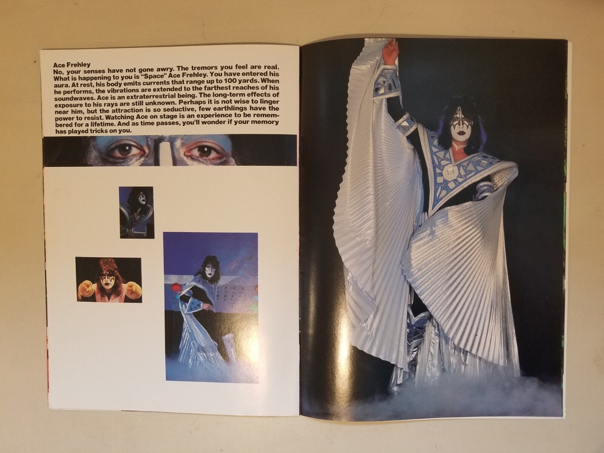 KISS RARE Vintage Dynasty Tour Book 1979 Program Ace Frehley