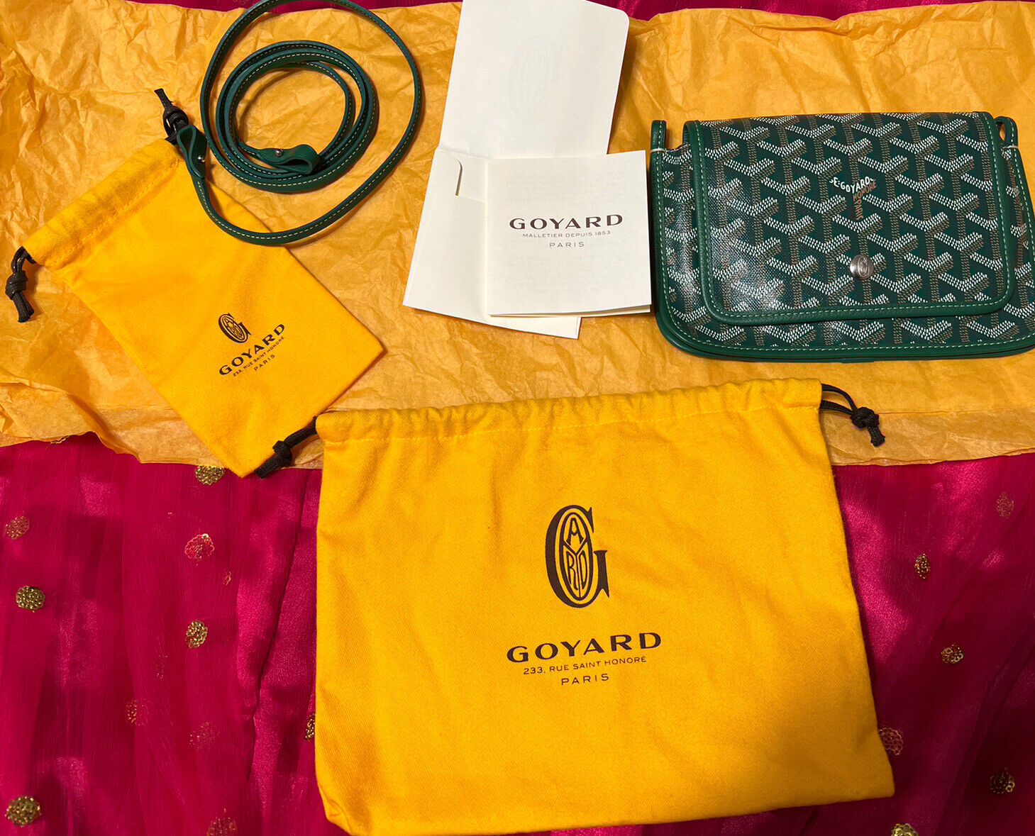 Goyard, Bags, New Maison Goyard Plumet Wallet Clutch