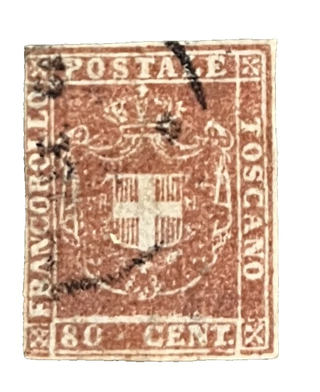 1851-1860 Year of Issue Used Italian Stamps