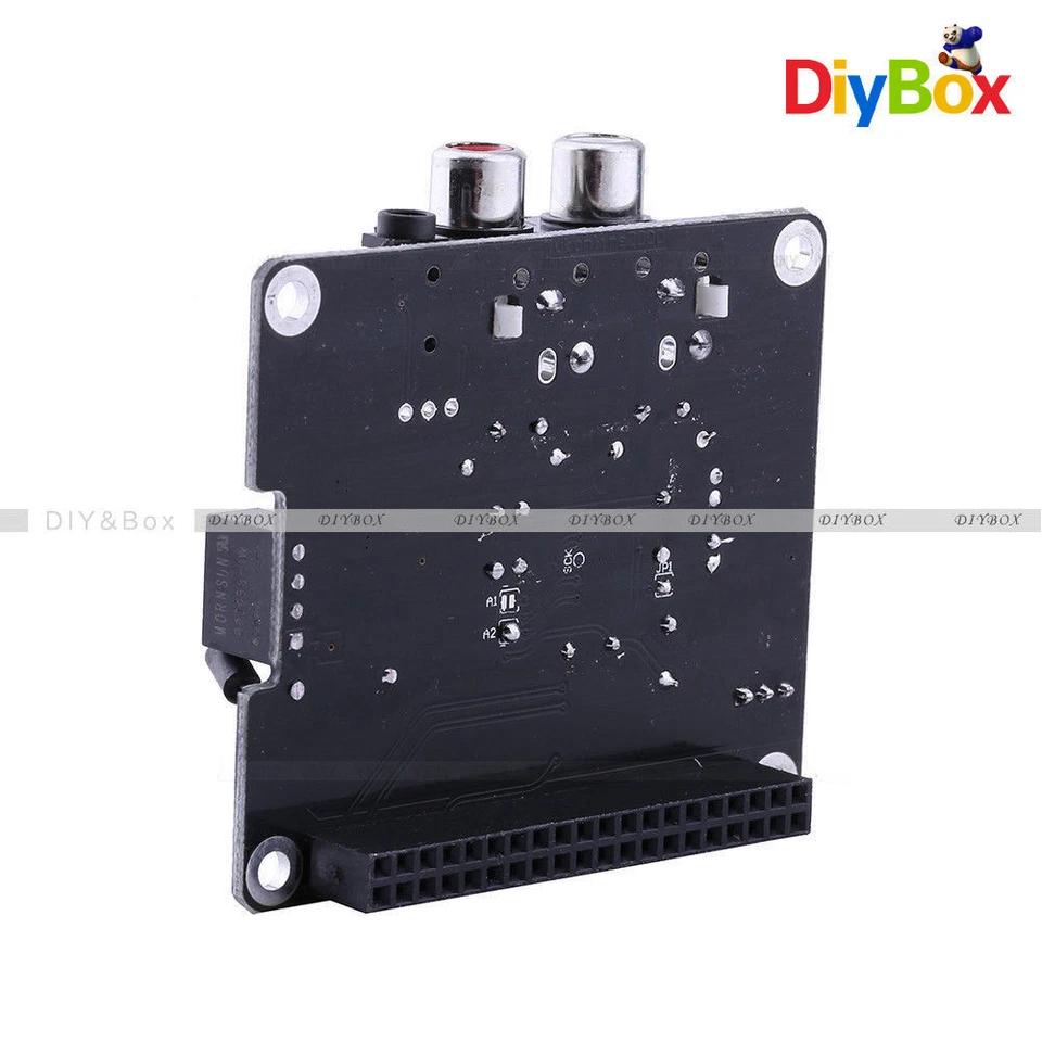Módulo de tarjeta de sonido de audio DAC+ HIFI DAC interfaz I2S para Raspberry pi 3 2 B B+ Foto 3 de 4