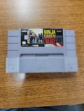 Ninja Gaiden Trilogy Original Repro Snes + Frete Gratis!!!