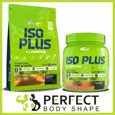 OLIMP NUTRITION ISO PLUS ISOTONIC SPORT DRINK + L-CARNITINE POWDER HYDRATION