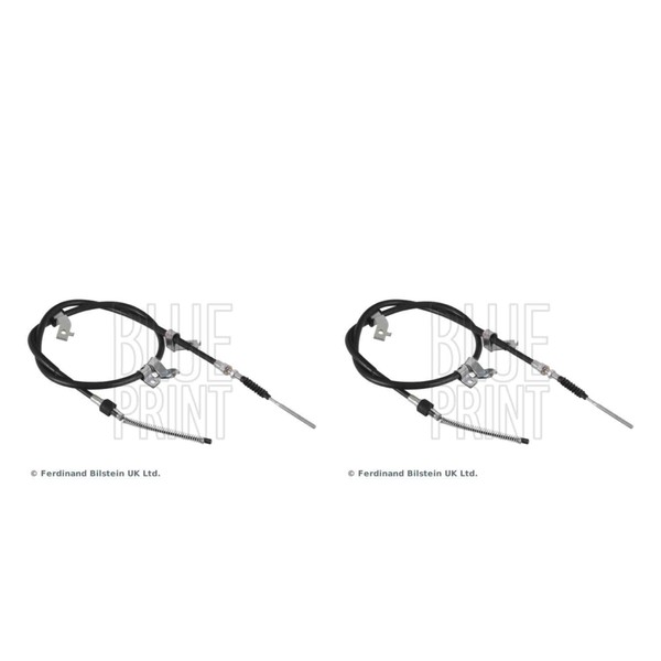 Blue Print Bremsseilen Set Links Rechts Hinten FüR Mitsubishi L 200/Triton-image