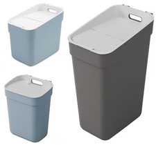 Waste Bin Trash Garbage Can Segregation 10L / 20L / 30L Grey Blue Recycling HQ