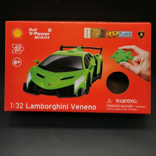 LAMBORGHINI VENENO 1:32 Green 3D Puzzle 